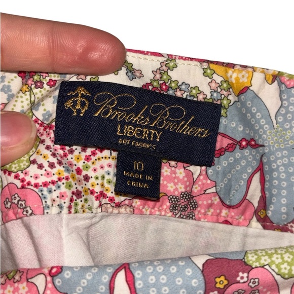 Floral Print Skirt with Tie Waist Size 10 - Picture 5 of 9